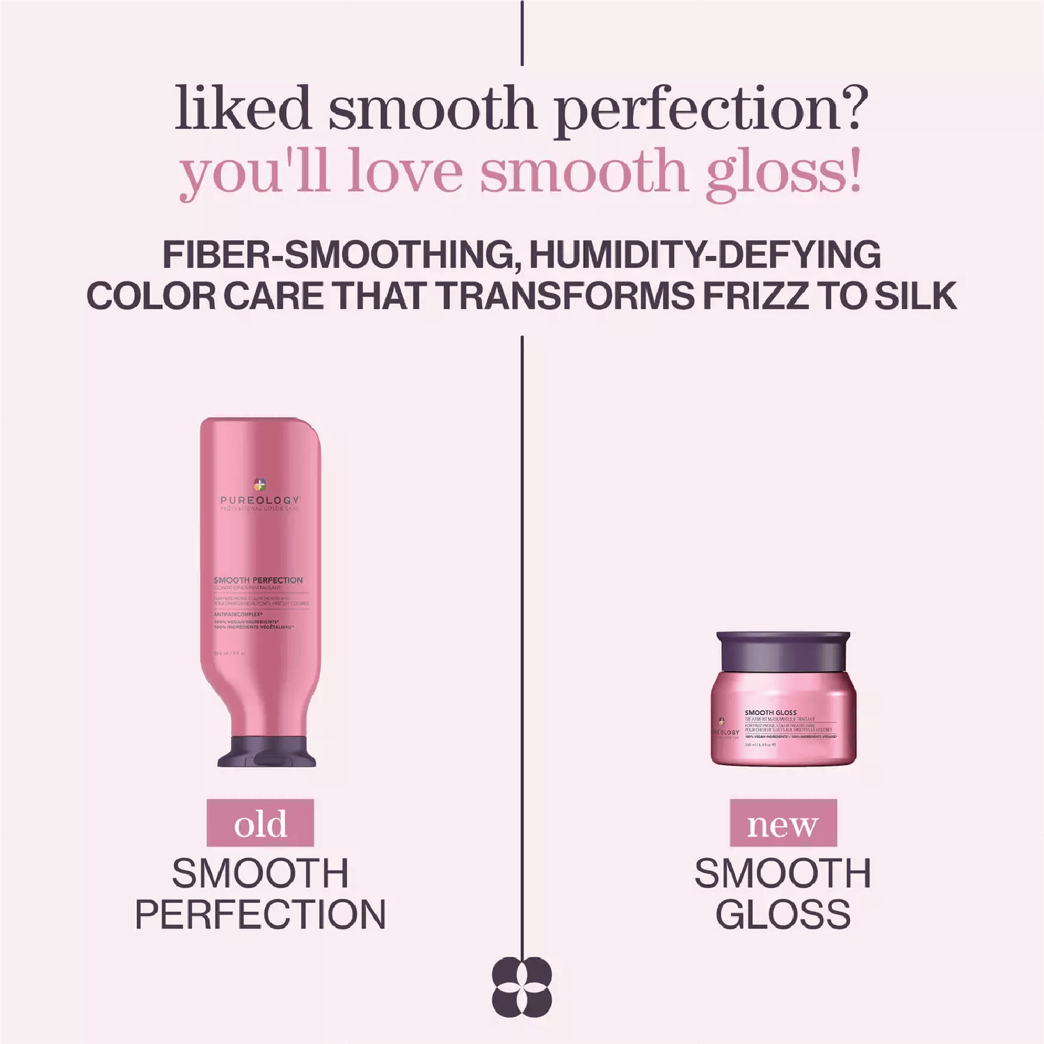 Pureology Smooth Gloss Mask to transform frizz to silk