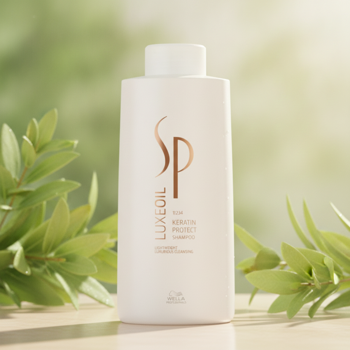 Wella SP LuxeOil Keratin Protect Shampoo for luxury and protection