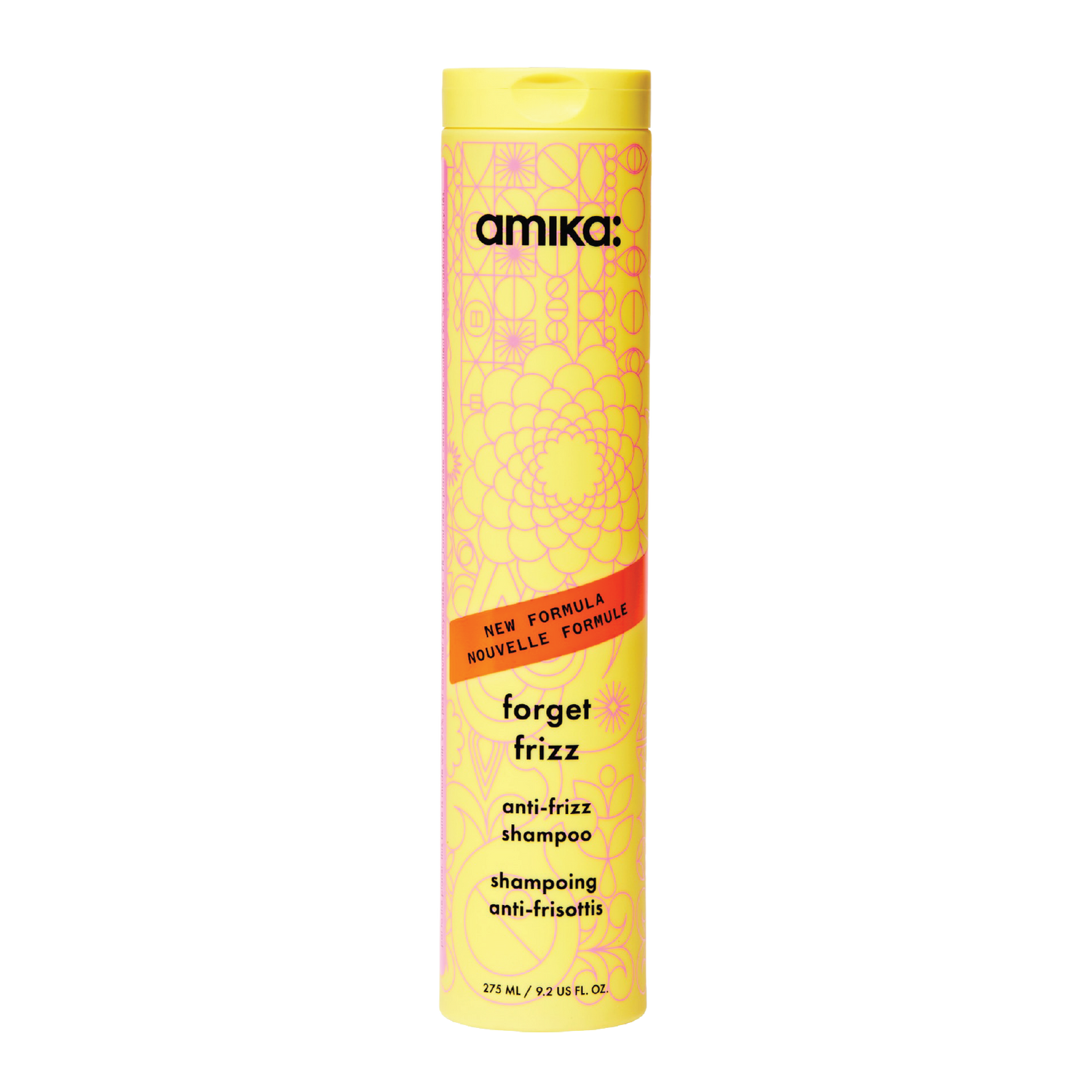 Amika Forget Frizz Anti-Frizz Shampoo 275ml