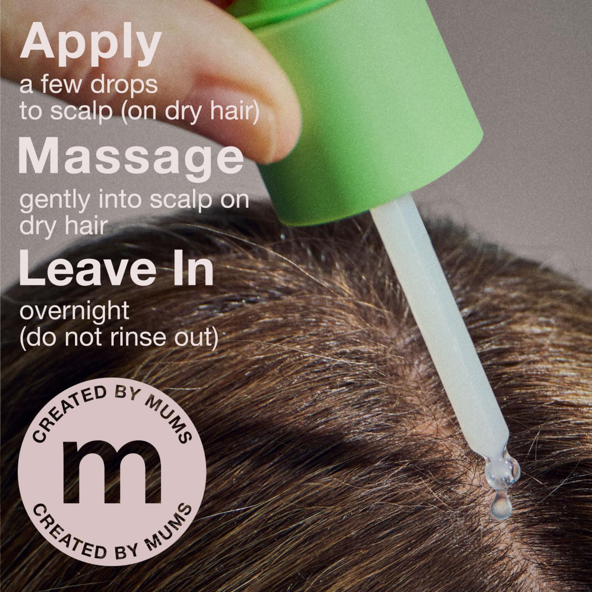 Mumms Scalp Serum to nourish and balance the scalp