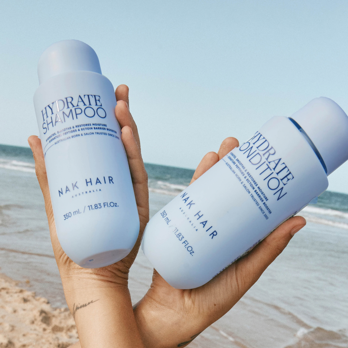 Nak Signature Hydrate Duo to restore moisture