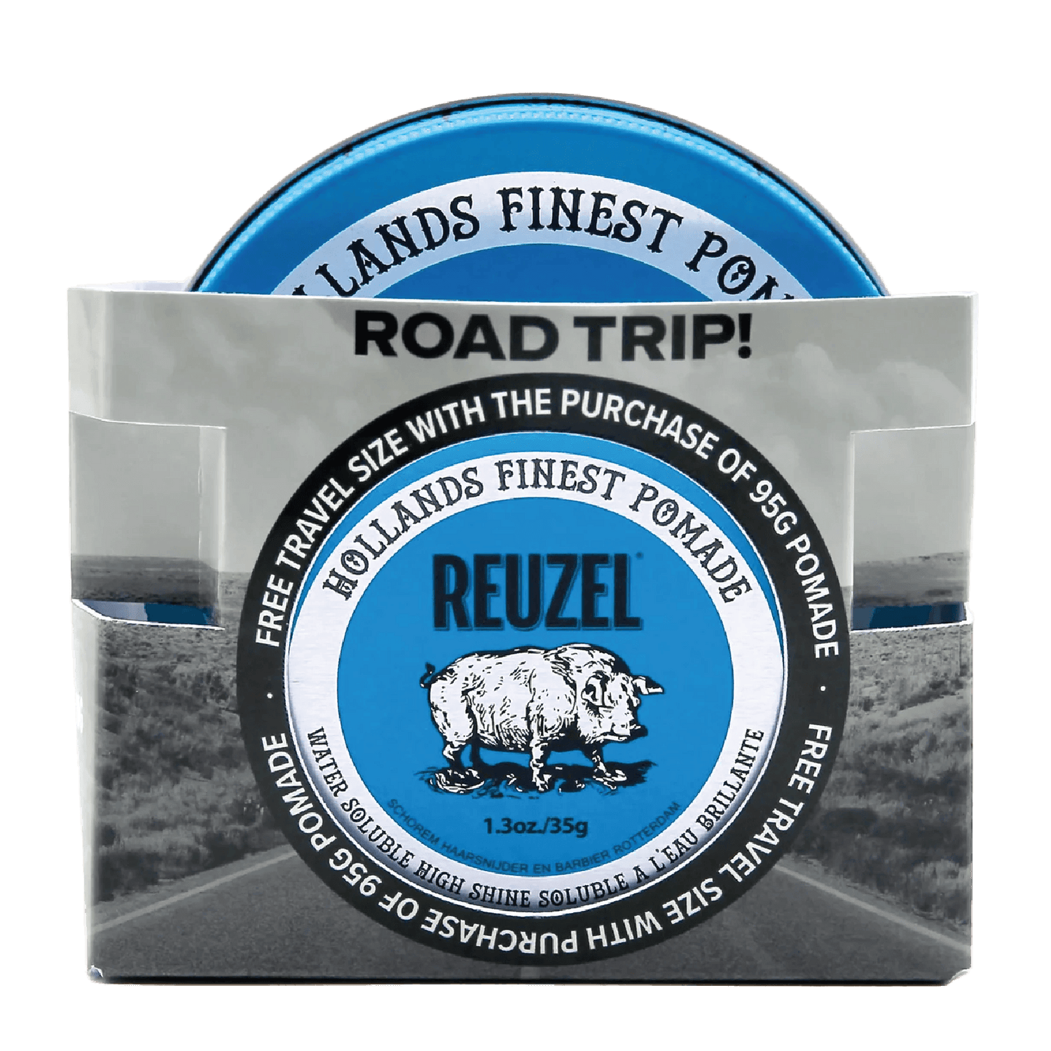 Reuzel Road Trip Blue Pomade 95g Travel Pack