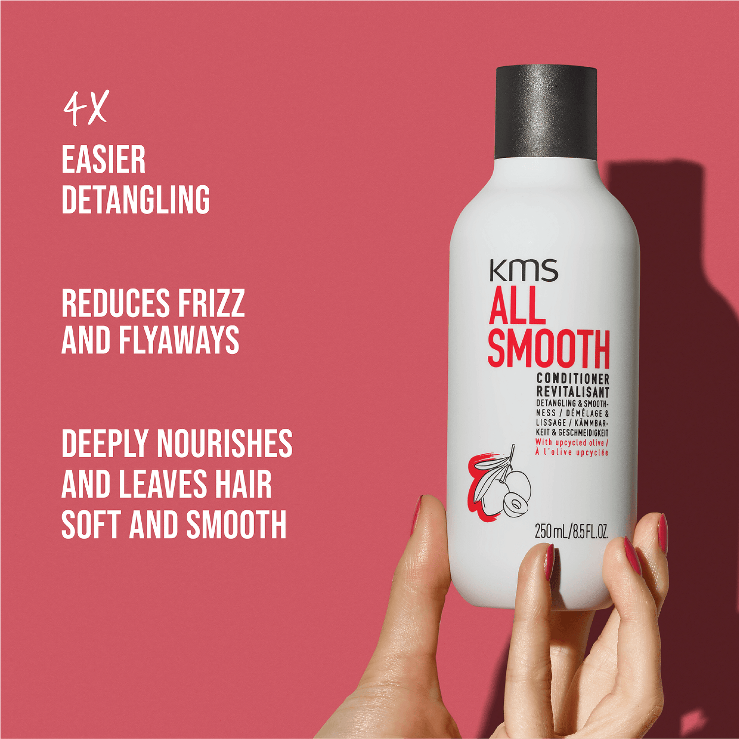 KMS All Smooth Conditioner 750ml