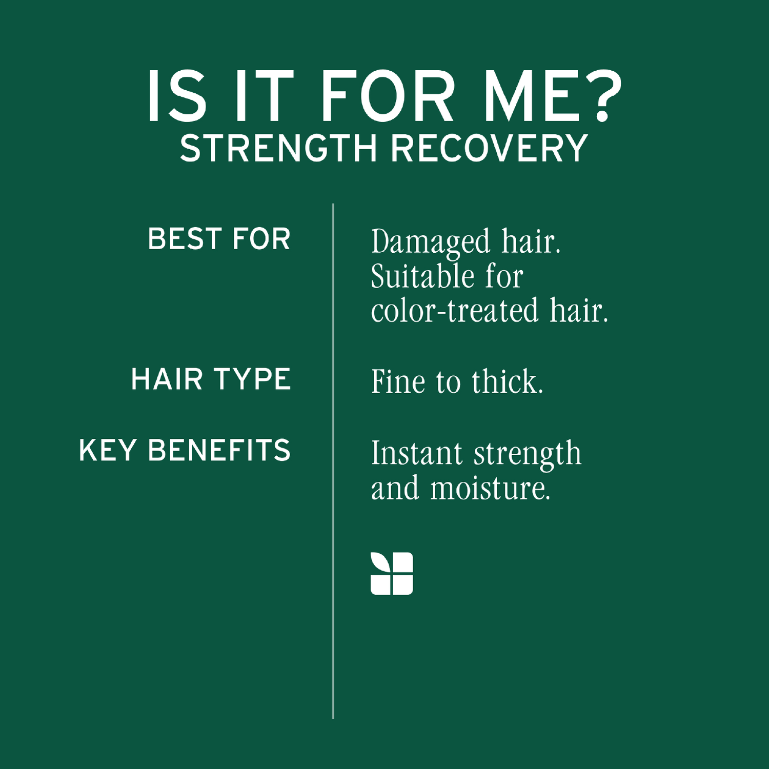Biolage Strength Recovery Conditioner 236ml