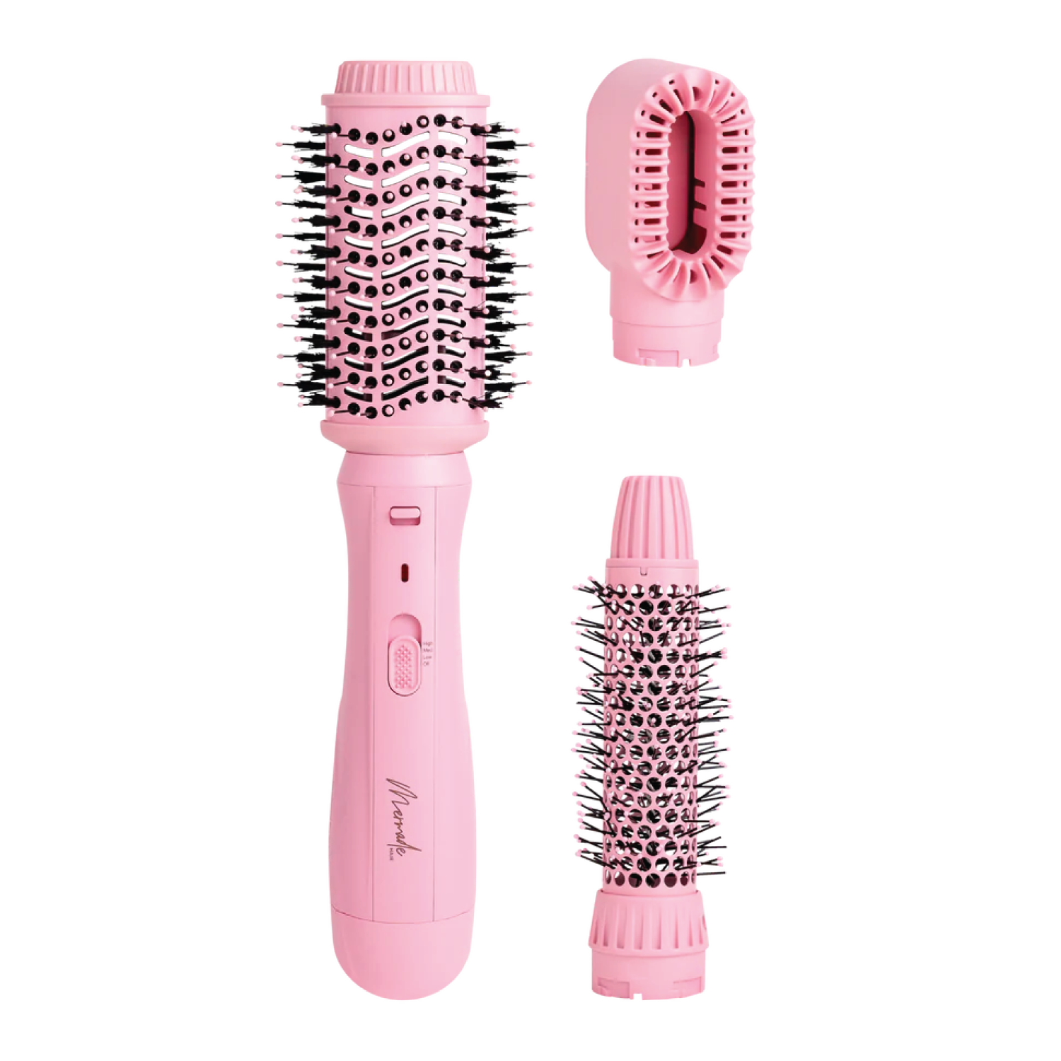 Mermade Interchangeable Blow Dry Brush in Pink
