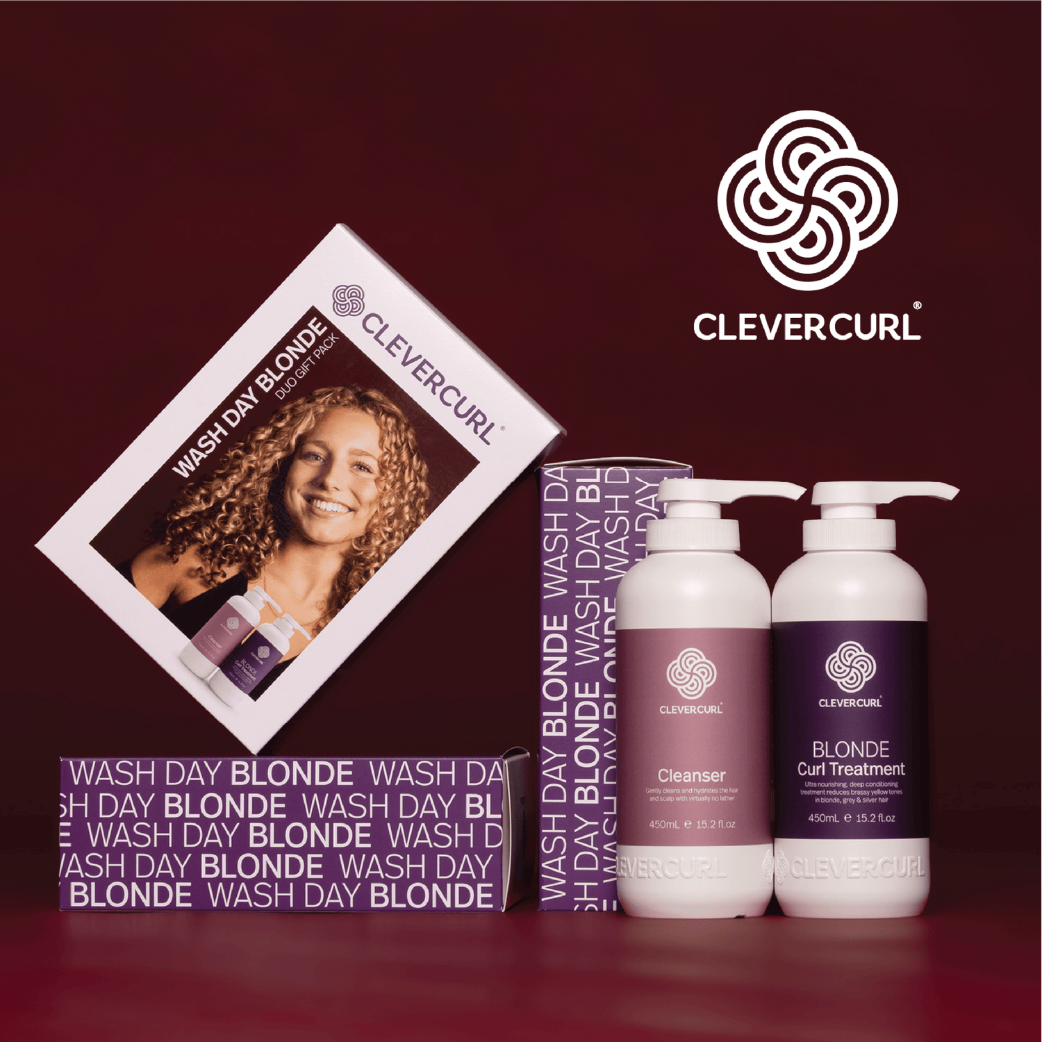 Clever Curl Wash Day Blonde Duo