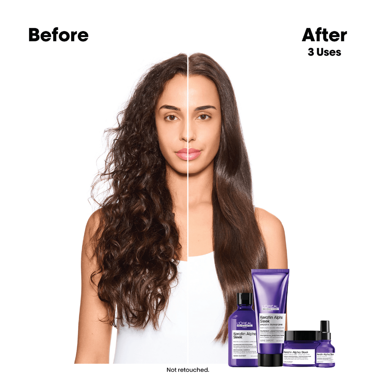L'Oreal Professional Keratin Alpha Sleek Mask for frizz control