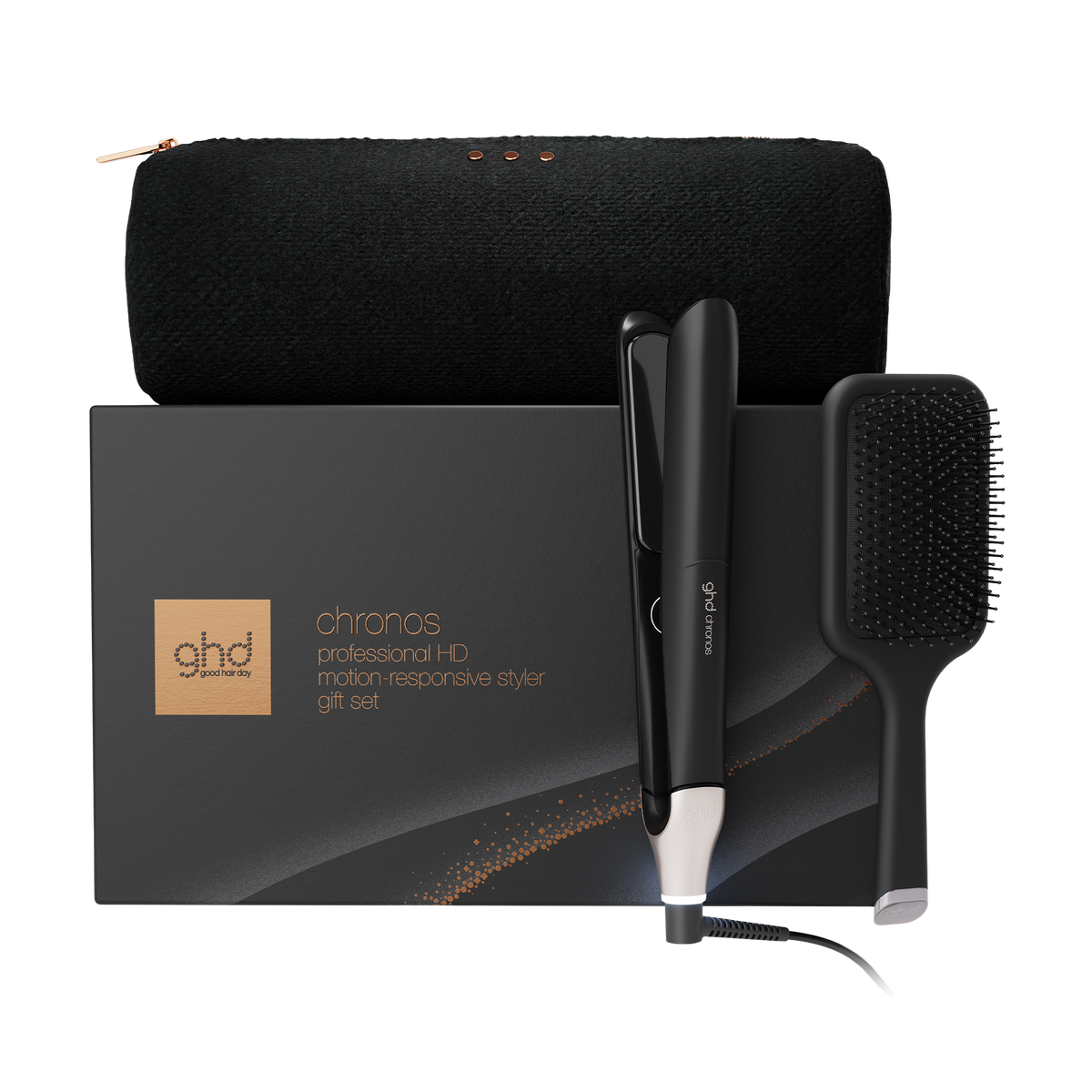 ghd Chronos Hair Straightener Gift Set