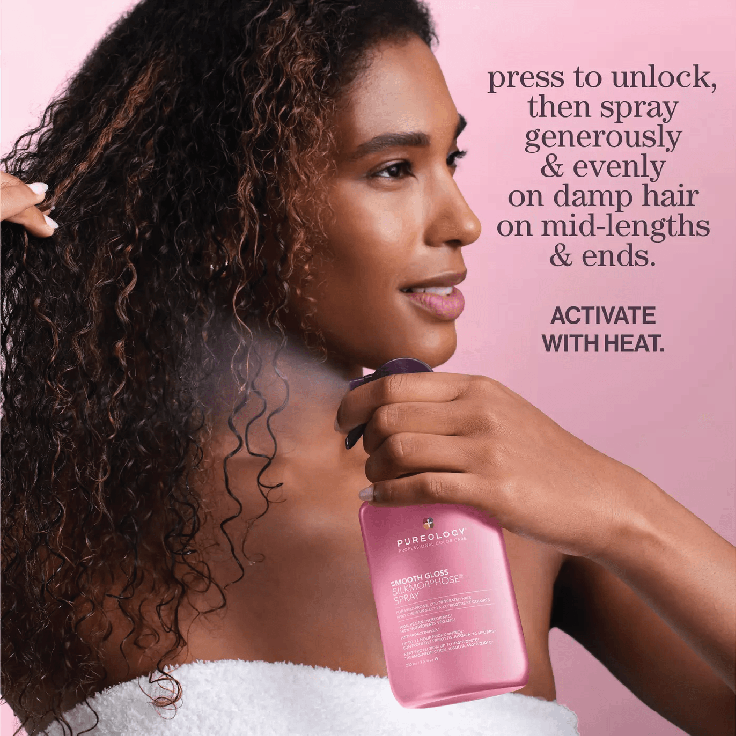 Pureology Smooth Gloss Mist with heat protection
