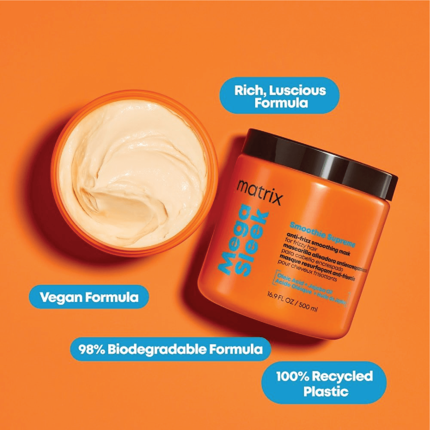 Matrix Total Results Mega Sleek Mask for rich conditioning 