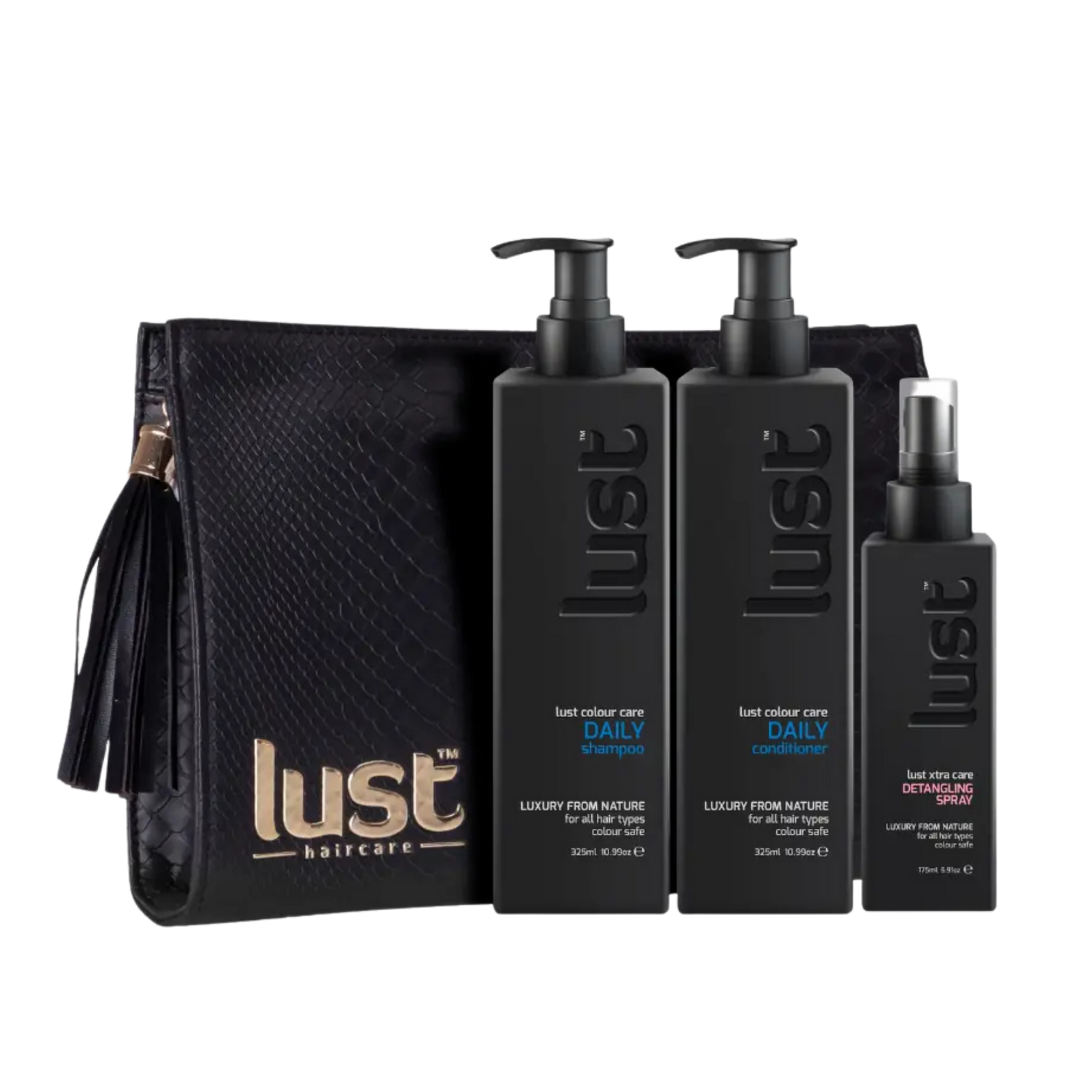 Lust Daily & Detangling Spray Trio Gift Pack