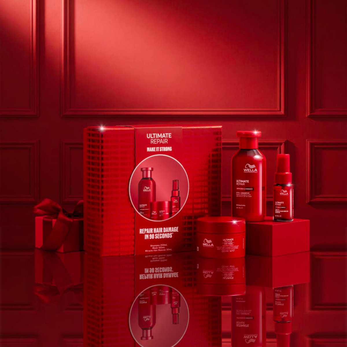 Wella Ultimate Repair Trio Gift Pack to repair damaged hair