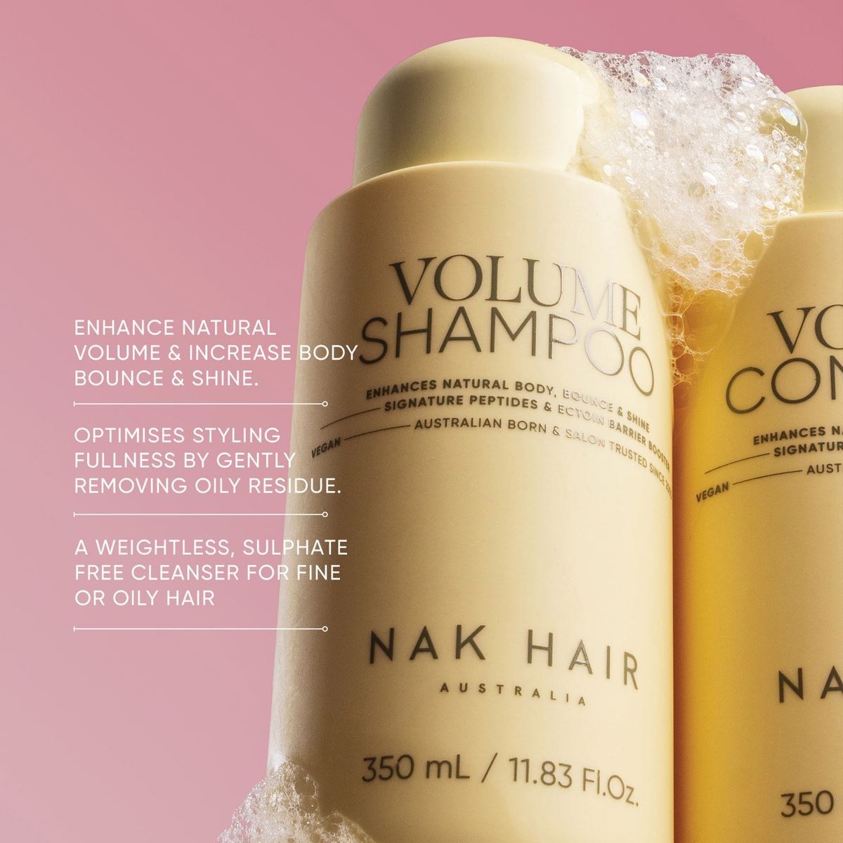 Nak Signature Volume Trio to enhance natural volume