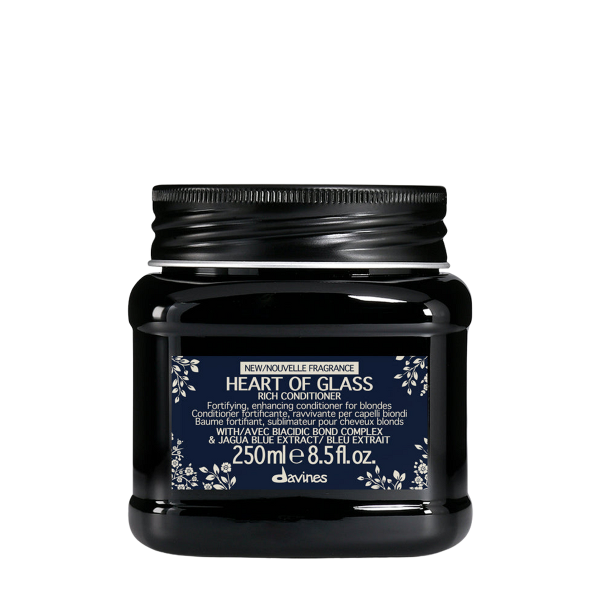 Davines Heart Of Glass Rich Conditioner for deep nourishment of blonde hair