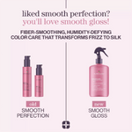 Pureology Smooth Gloss Mist to transform hair from frizz to silk