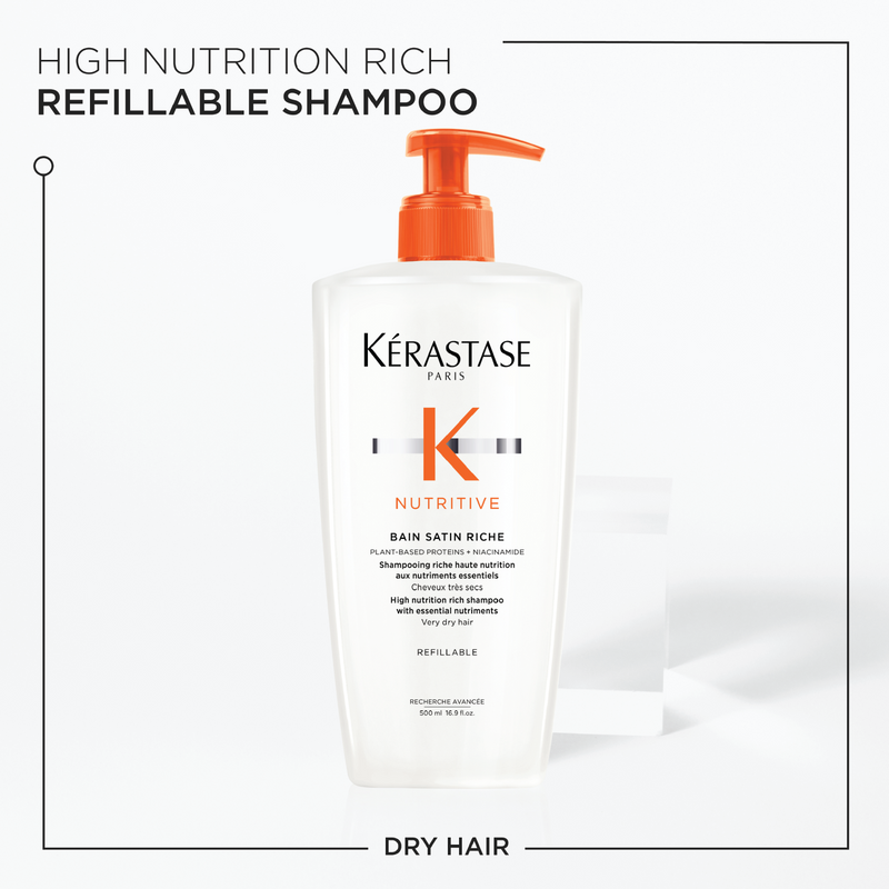 Kérastase Nutritive Bain Satin Riche Shampoo For Very Dry Hair 500ml