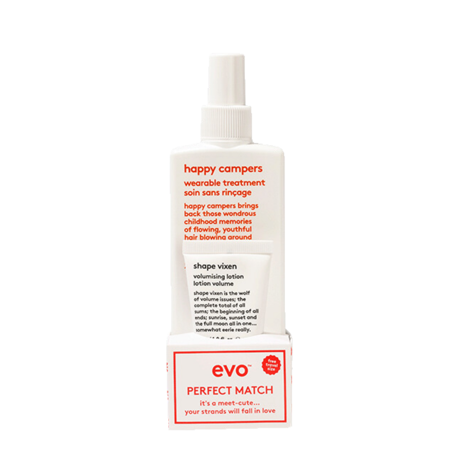 Evo Perfect Match Happy Campers + Shape Vixen Gift Pack