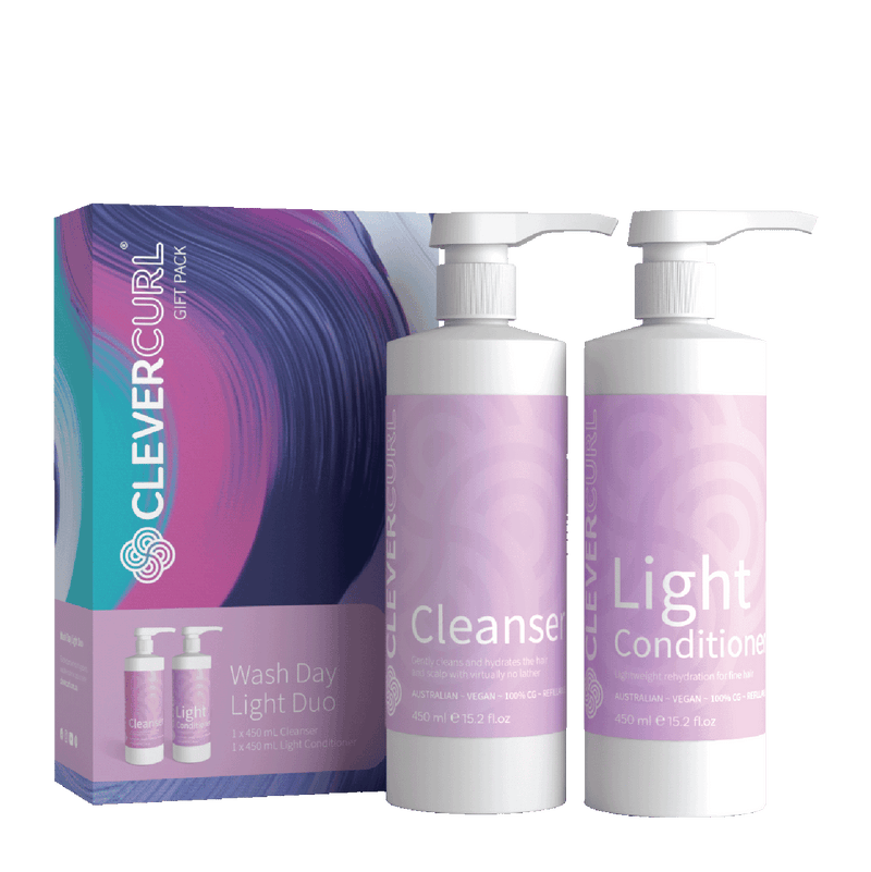 Clever Curl Wash Day Light Duo