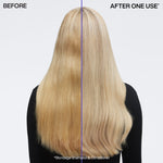 redken color extend Blondage duo before and after for blonde hair protection