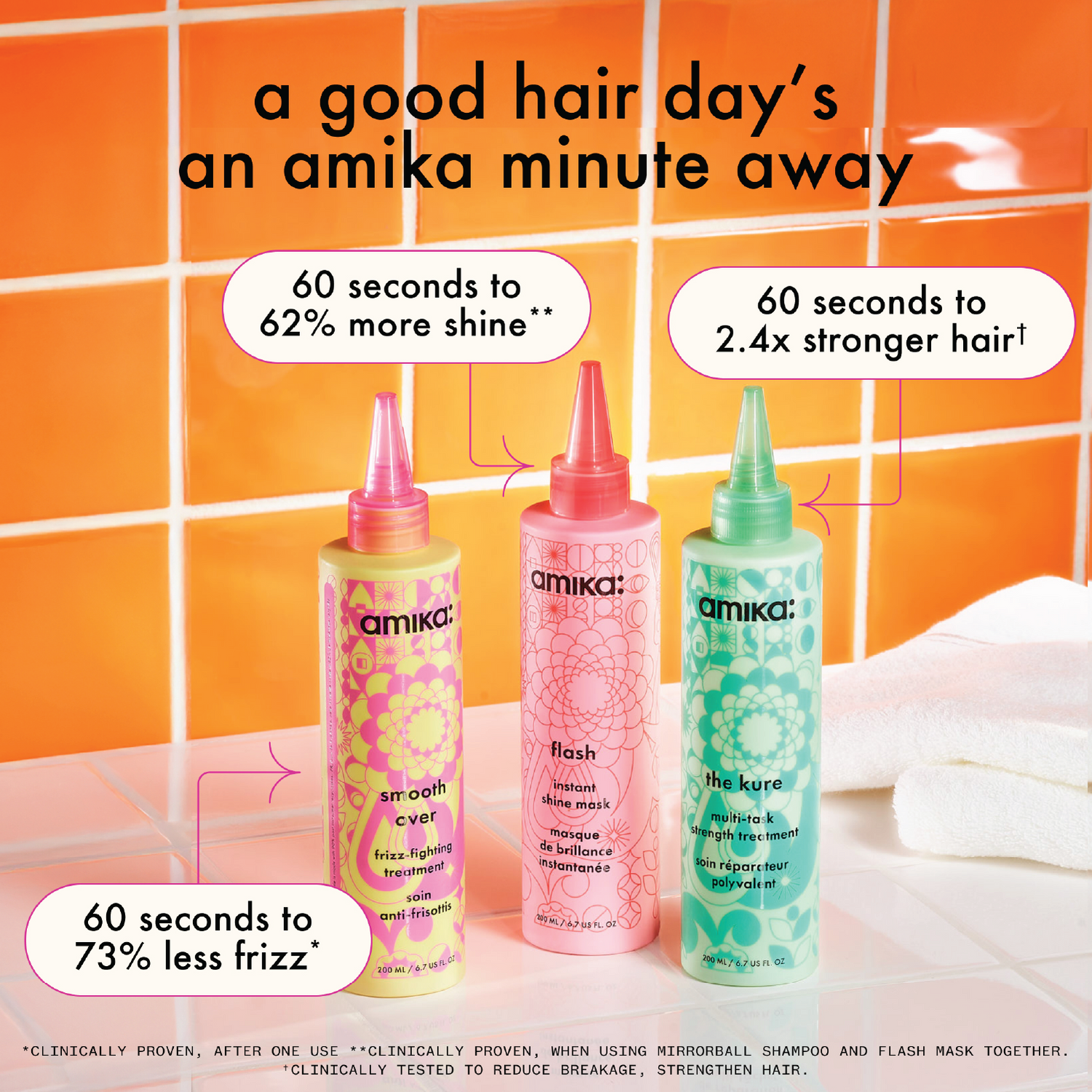 Amika Smooth Over Frizz-Fighting Treatment 200ml