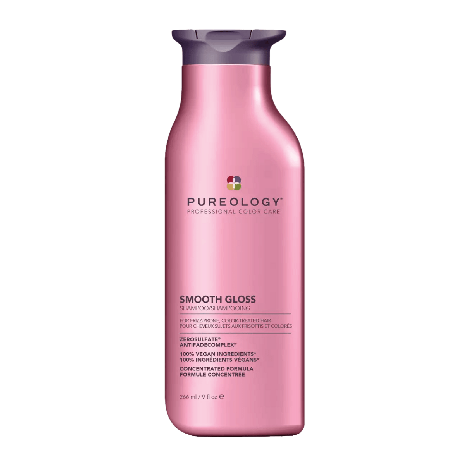Pureology Smooth Gloss Shampoo with frizz-defying performance