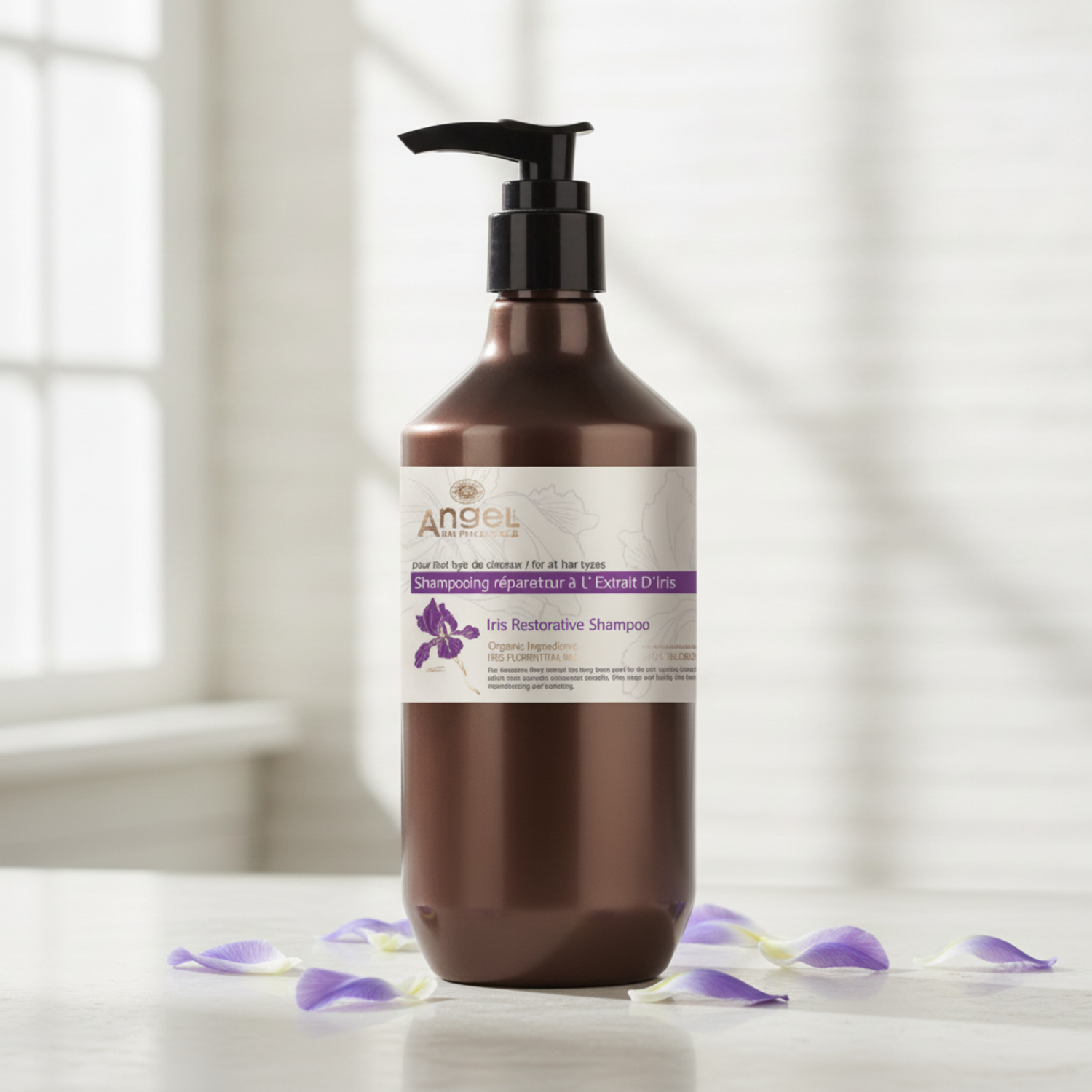 Angel En Provence Iris Restorative Shampoo for damaged and brittle hair