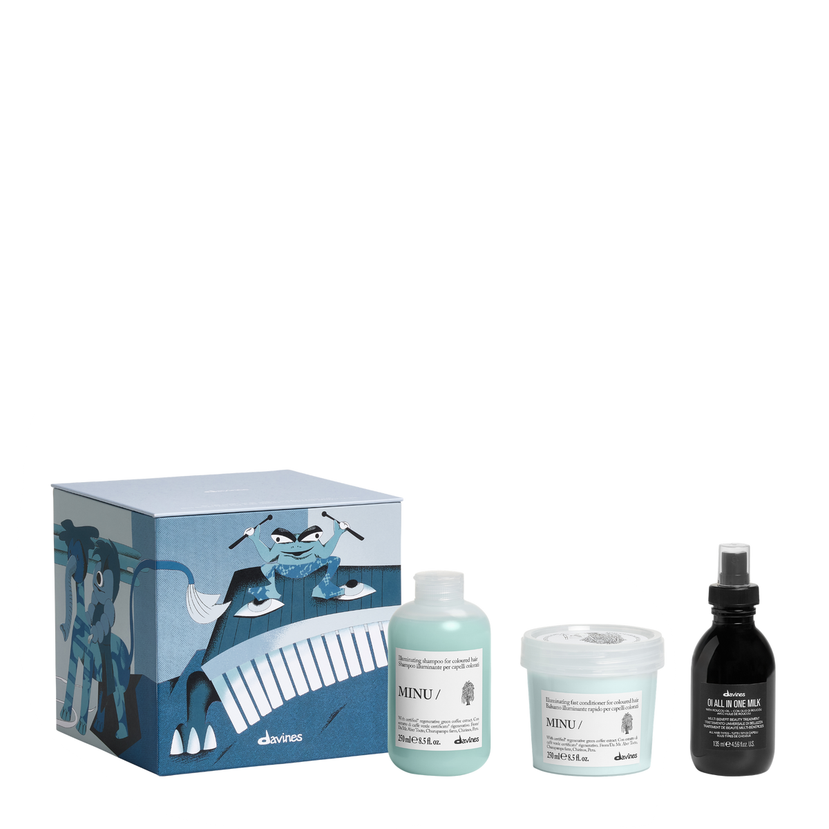 Davines Minu Trio to keep coloured-hair vibrant longer