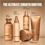 Wella Ultimate Smooth Silky Milk routine for smoothness and long-lasting shine