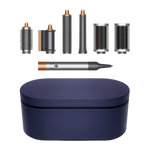 Dyson Airwrap™ Multi-styler and Dryer Complete Long in Bright Nickel/Rich Copper with storage case to keep tool in optimum condition