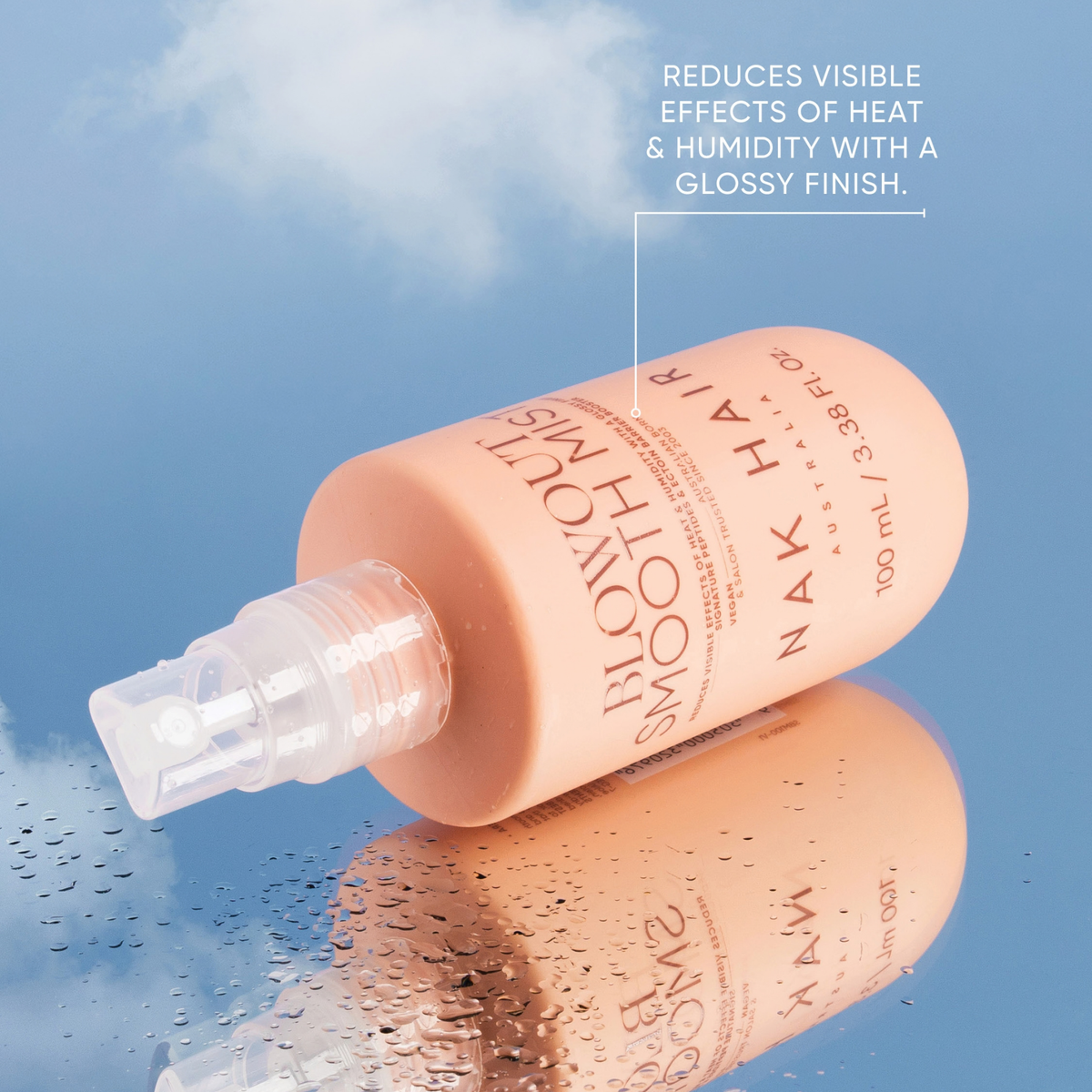 Nak Signature Hero Mini Duo to reduce visible effects if heat styling