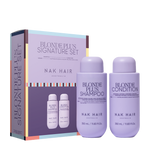 Nak Signature Blonde Plus Duo to repair and strengthen blonde and grey hair