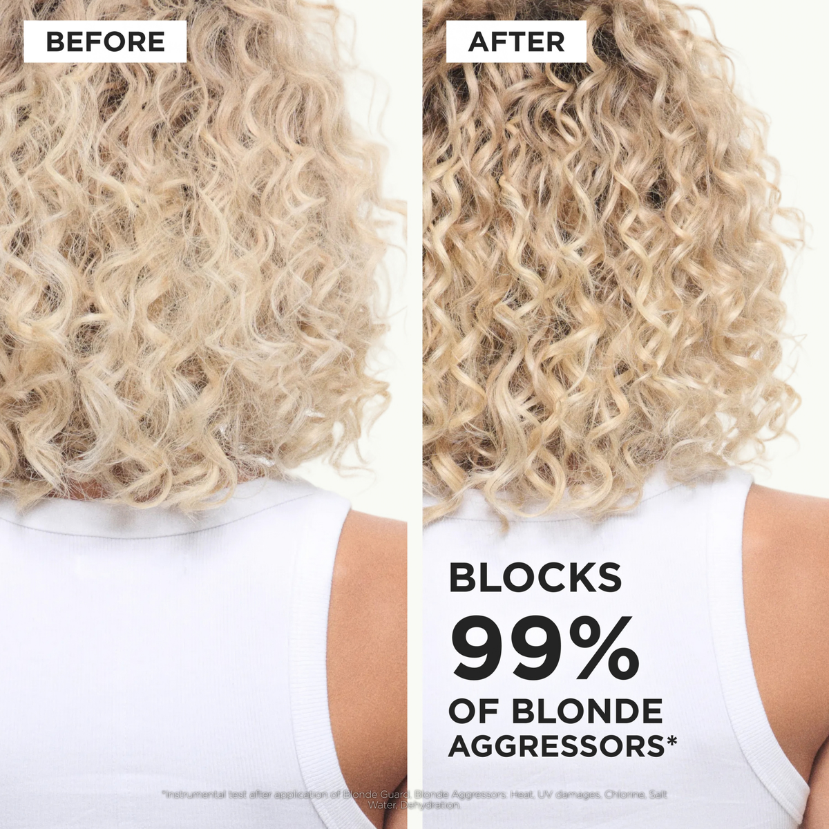 Kerastase Blond Absolu Blonde Guard Leave-In Milk to instantly soften and detangle blonde hair