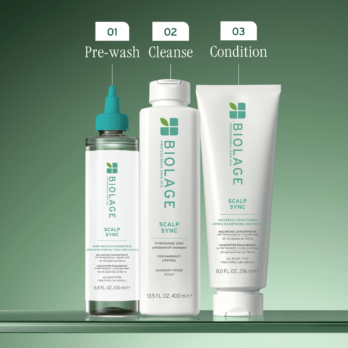 Biolage Scalp Sync Anti-Dandruff Shampoo safe for colour-treated hair
