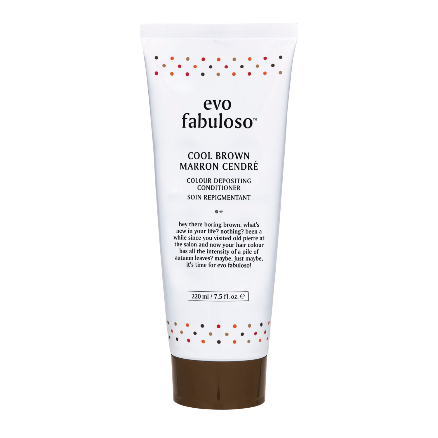 Evo FABULOSO Cool Brown Colour Depositing Conditioner 220ml