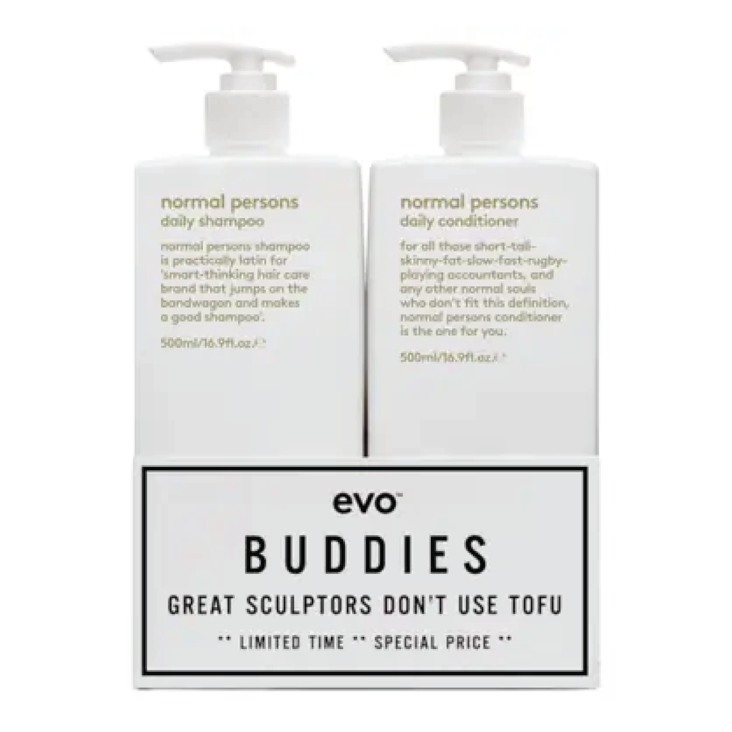 Evo Buddies Style - Normal Persons 500ml Duo