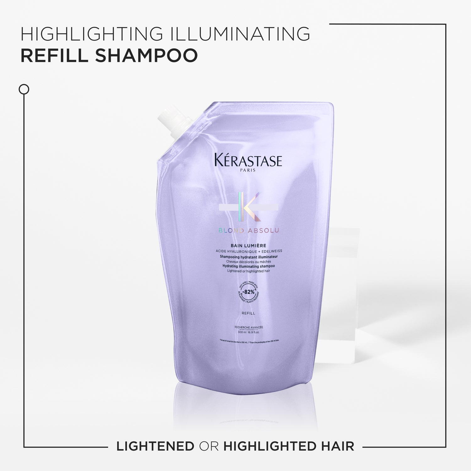 Kerastase Blond Absolu Lumiere Refill Shampoo Pouch 500ml