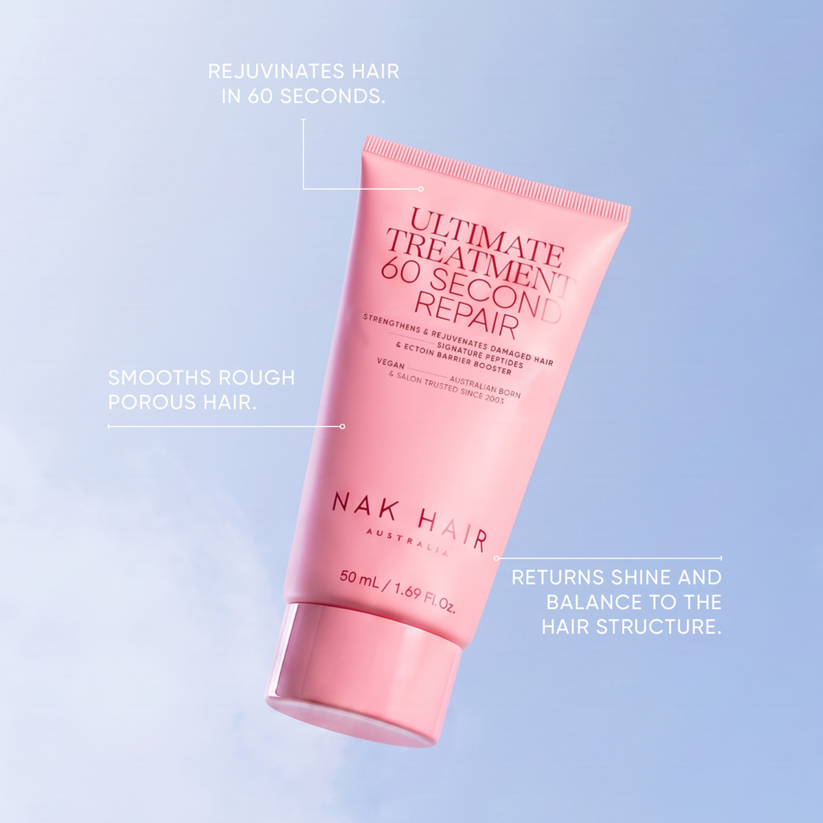 Nak Signature Hydrate Travel Trio to smooth rough hair