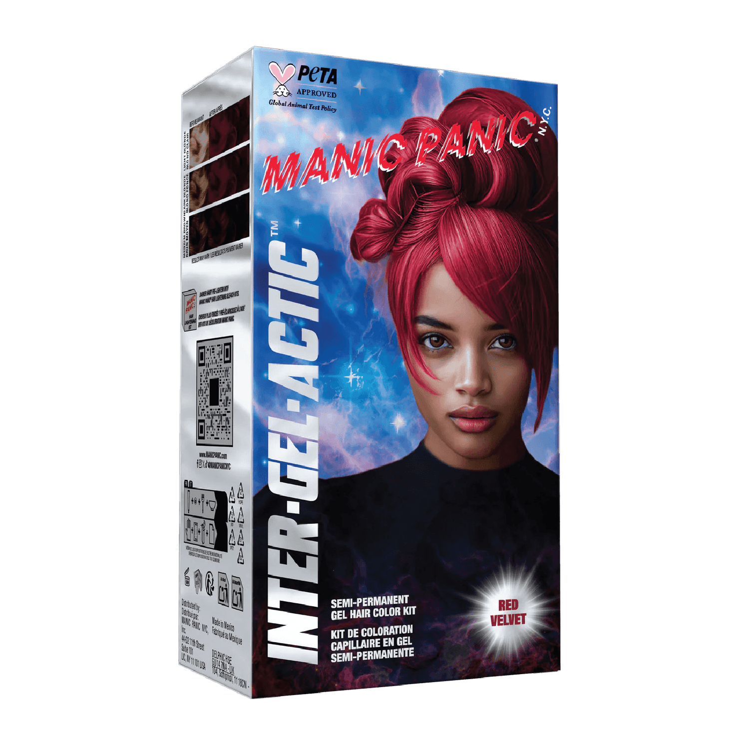 Manic Panic® Inter-GEL-actic™ Hair Color Kit - Red Velvet™