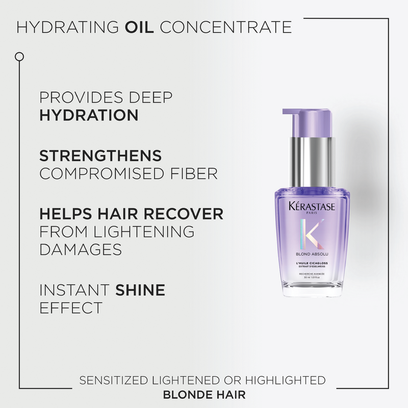 Kerastase Blond Absolu L’Huile Cicagloss Hydrating Hair Oil 30ml