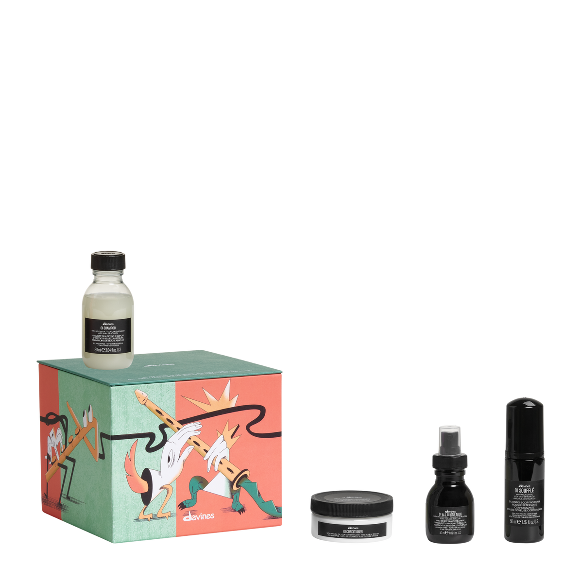 Davines OI Travel Gift Pack to maintain soft, shiny and voluminous hair