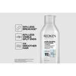 Redken Acidic Bonding Concentrate conditioner to defend against negative effects of hair colouring and styling 
