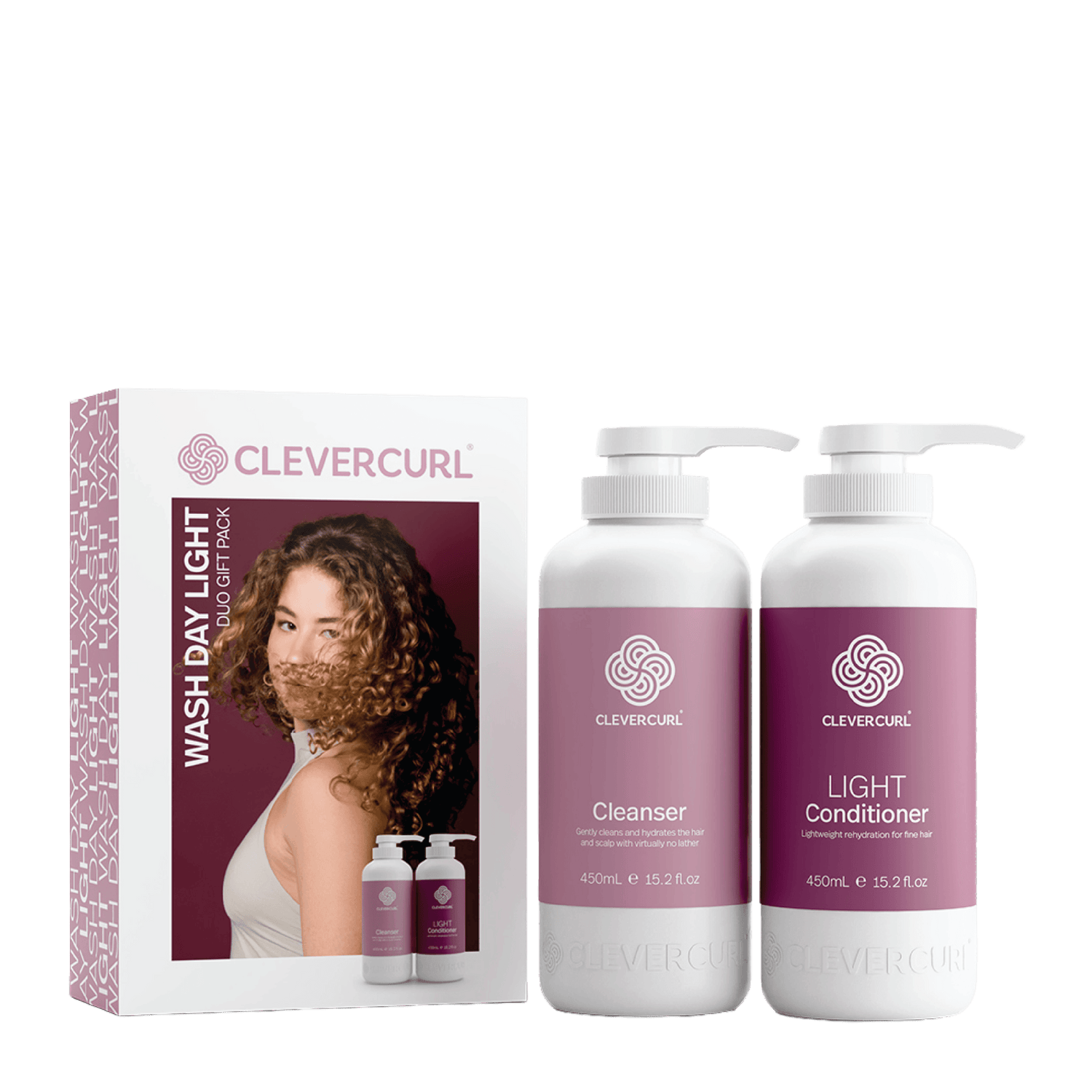 Clever Curl Wash Day Light Duo