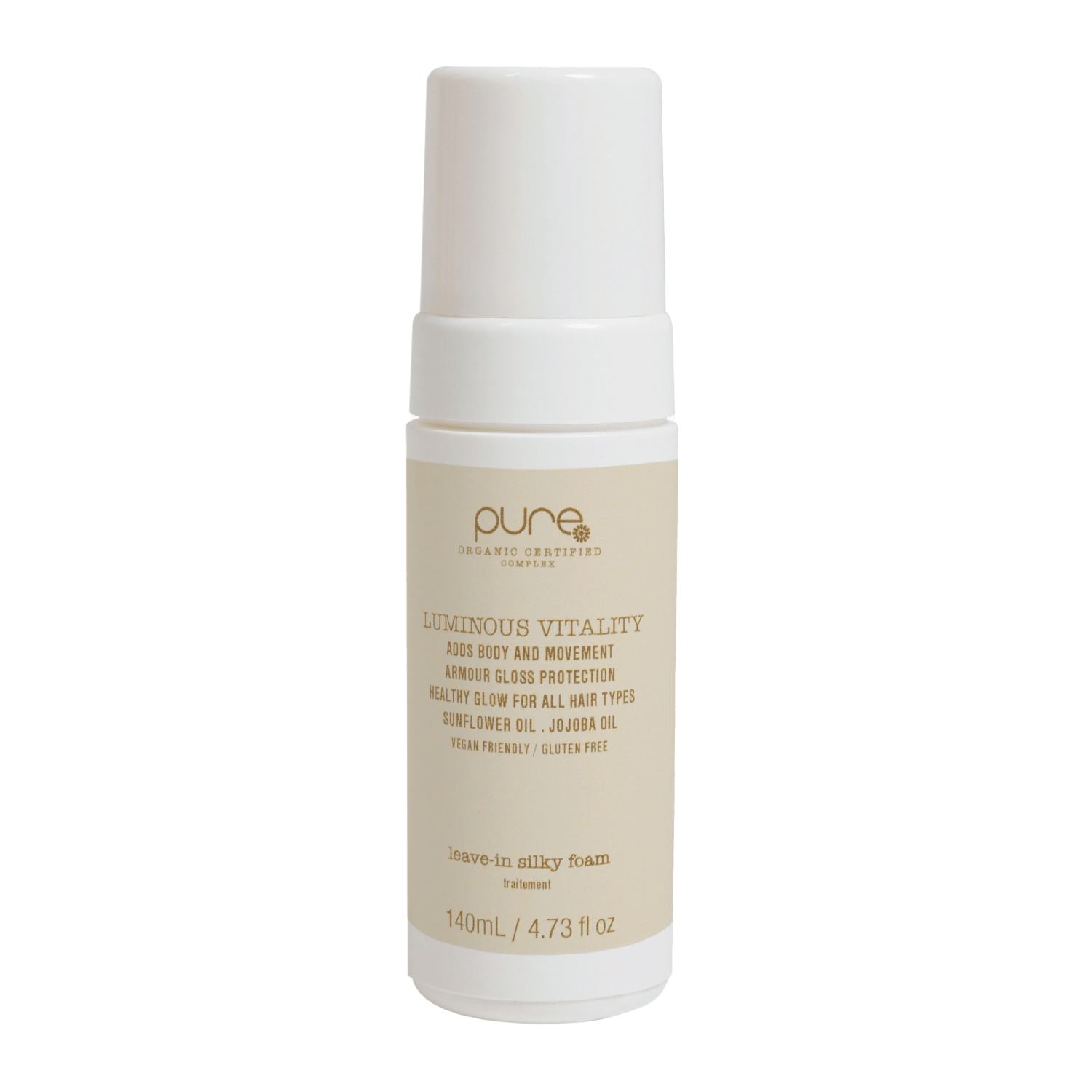 Pure Lamellar Vitality Luminous Leave-in Silk Foam 140ml