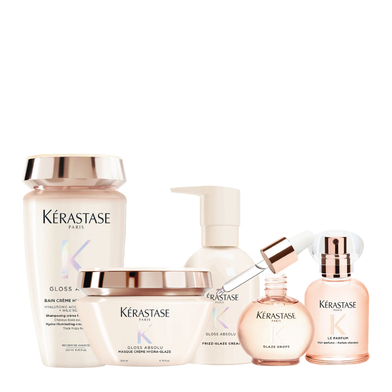 Kerastase Gloss Absolu Complete Bundle for Thick Hair