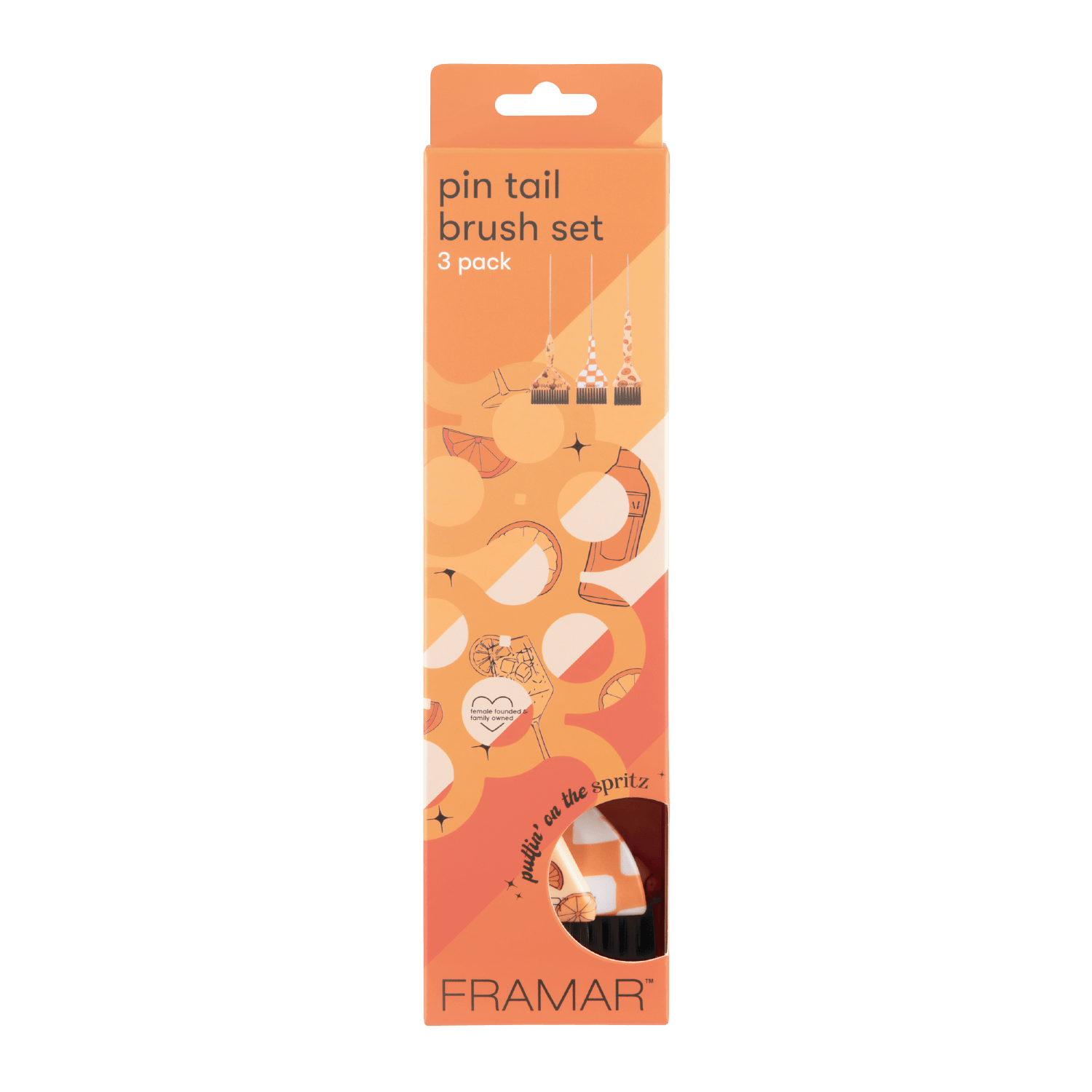 Framar Pin Tail 3 Set Puttin On The Spritz - Limited Edition