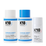 K18 Molecular Repair Wash Routine Trio for the ultimate damaged hair repair treatment 