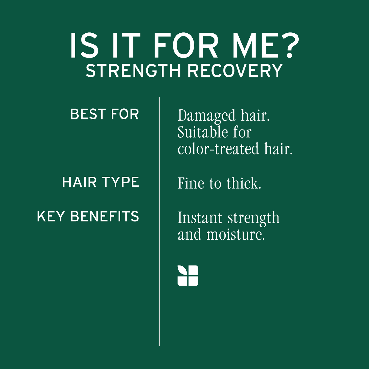 Biolage Strength Recovery Shampoo 400ml
