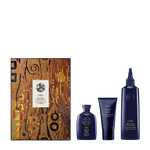 Oribe Supershine Hydration & Shine Trio to hydrate and smooth dull strands