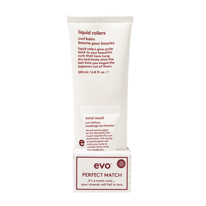 Evo Curl Perfect Match Liquid Rollers + Total Recoil Gift Pack