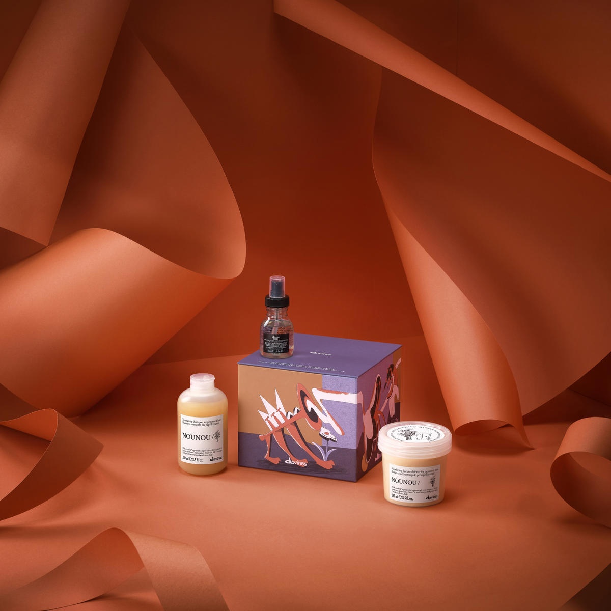 Davines Nounou Trio to restore and nourish hair